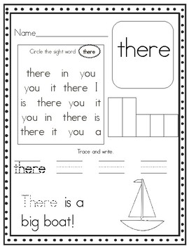 super sight word worksheets freebie by stacia bernath tpt