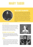 Super Simple Fact File: Mary Tudor