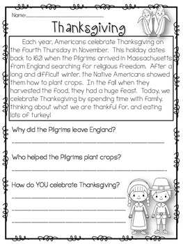 Super Simple November Printables by Blair Peterson | TpT