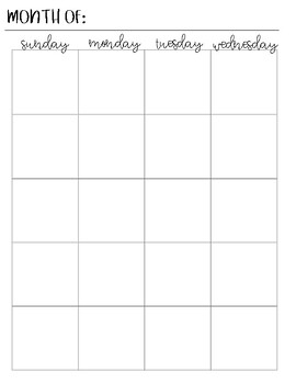 Super Simple Planner and Informational Sheets by Teachernanigans