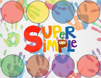 Preview of Super Simple Songs Token Board