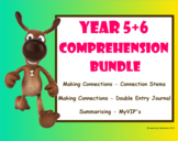 Super Six Comprehension Bundle - Making Connections, Summa