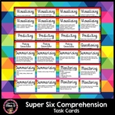 Super Six Comprehension Task Cards