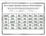 Editable Sight Word Reading Challenge! Perfect for homewor
