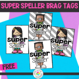 Free Brag Tags | Digital Stickers | Super Speller Brag Tags