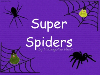 Preview of Spiders - Super Spiders