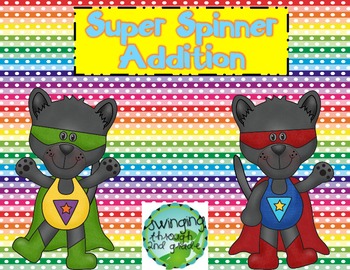 Super Spinner Addition by Swinging Through Second Grade | TPT