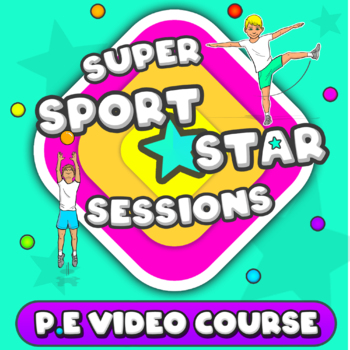 Preview of Super Sport Star sessions - Follow-along video Physical Education course