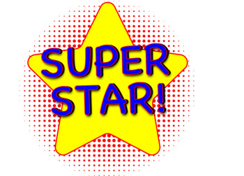 Super Star Badge Set 1 by Joseph Gautreau | Teachers Pay Teachers
