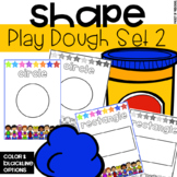 Play Dough 2D Shapes Mats Star Kids - Fine Motor Fun