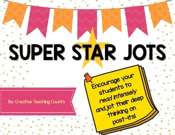 Preview of Super Star Stop and Jots