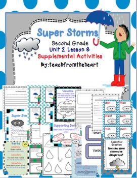 Preview of Super Storms (Journeys Second Grade Unit 2 Lesson 8)