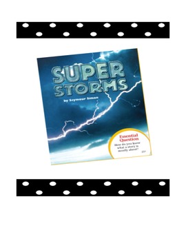 Preview of Super Storms Journey's flipchart