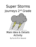 Super Storms Main Idea and Details Activity