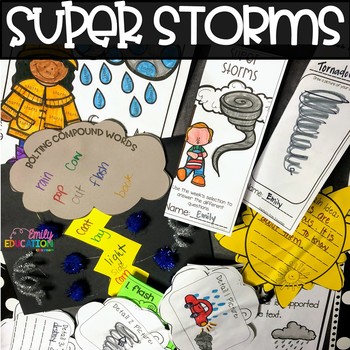 Preview of Super Storms Supplement Materials Aligned with Journeys 2nd Grade