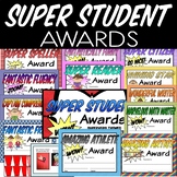 Super Student Awards - Superhero Certificates