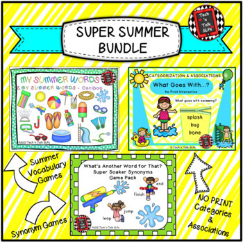 Download Super Summer Bundle By Tech N Talk Slps Teachers Pay Teachers