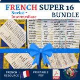 Super Sweet 16 French Verb Mini-Bundle