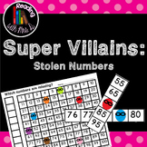 Super Villain Missing Stolen Number Sense