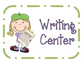 Super Writing Center Pack: Creative, Poetry, Games, & Worksheets