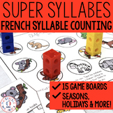 Compter les syllabes (FRENCH Syllable counting practice game)