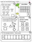 SuperStar Math - Differentiated Weekly Math Review