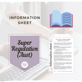 Superannuation Regulation (Aust): Information Sheet