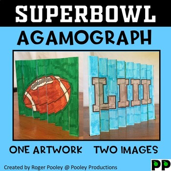 Super Bowl 2023-2033 Agamograph Art Activity