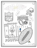 Superbowl Football 2024 Coloring Pages (Super Bowl) NFL