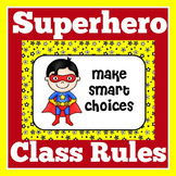 Classroom Class Rules Posters Preschool Kindergarten 1st 2