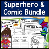 Superhero AND Comic Activity Bundle: 5 Comic Strip & Super