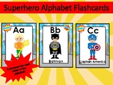 Superhero Alphabet Flashcards