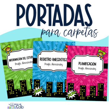 Portadas Carpetas Teaching Resources | TPT