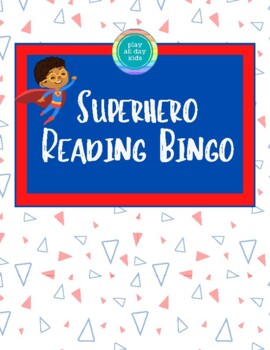 Preview of Superhero Bingo Reading Challenge