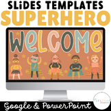 Superhero Black and White Google Slides Templates | Powerp