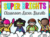 Superhero Bright Classroom Decor