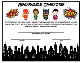 Superhero Certificate Remarkable Character