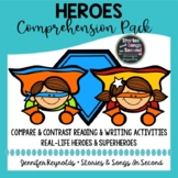 Superhero Character Traits - Fiction and Non-Fiction Compa