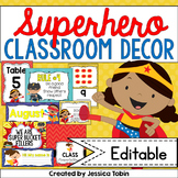 Superhero Classroom Theme Decor