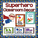 Superhero Theme Classroom Decor