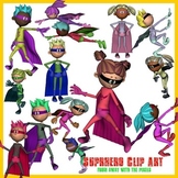 Superhero Clip Art - Clipart With Free Preview Image NOW W