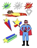 Superhero Clip Art FREE
