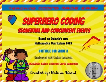 Preview of Superhero Coding Unit | Unplugged & Digital | Grades 2-3 | Code.org Aligned