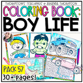 Coloring Pages | Coloring Sheets | Cars, Boy, Sports, Dino