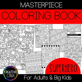 Superhero Paper Masks Printable hero Coloring Craft Activity