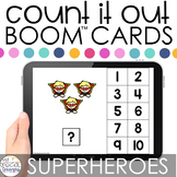 Superhero Count It Out Books Boom™ Cards: Distance Learnin