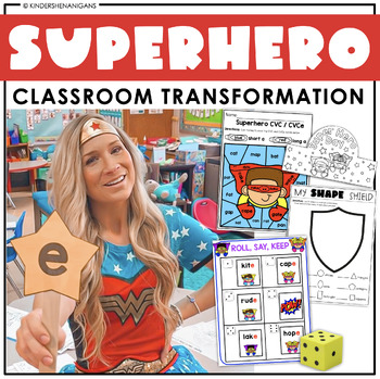 Preview of Superhero Day | Classroom Transformation