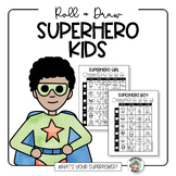 Roll A Superhero Drawing • Superhero Day Activity • Elemen