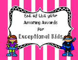 Superhero End of Year Class Awards