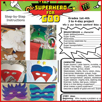 Superhero Jetpack Craft Instructions - ESL Superhero Craft